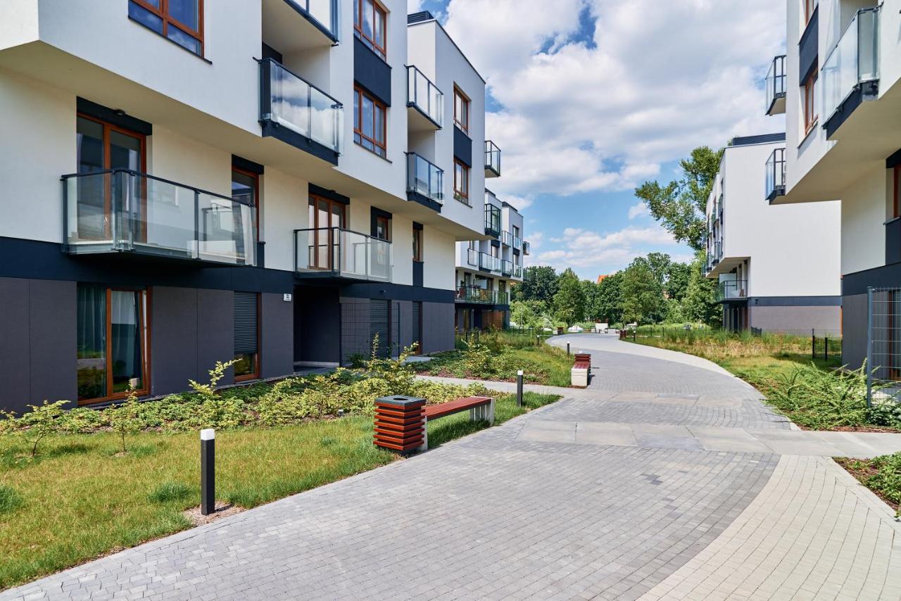 Riverside Apartments Na Grobli By Noclegi Renters 弗罗茨瓦夫 外观 照片