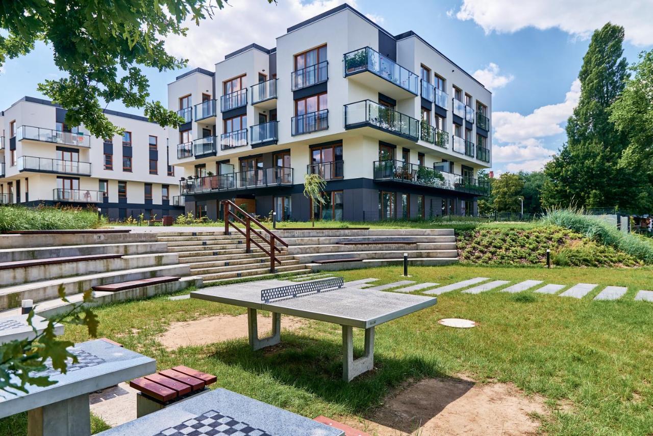 Riverside Apartments Na Grobli By Noclegi Renters 弗罗茨瓦夫 外观 照片